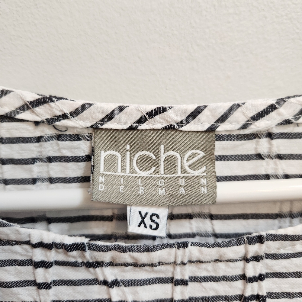 Niche by Nilgun Derman Oversized Dress Size XS - Grey & White - Picture 6 of 11